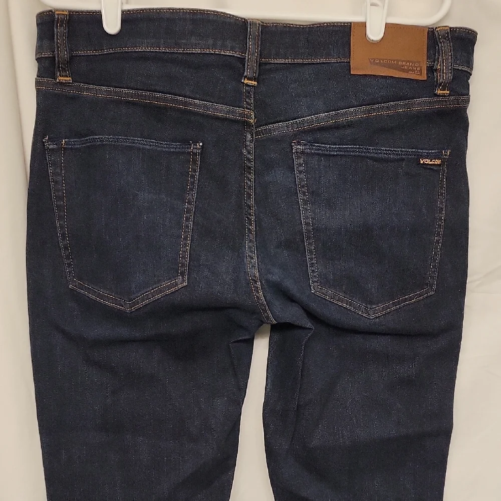Volcom Men's Deep Indigo Jeans - Picture 5 of 8